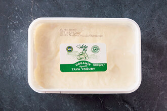 Organik Tam Yağlı Tava Kaymaklı Yoğurt 900 g