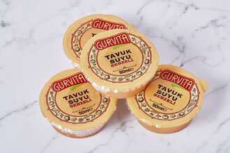 Dondurulmuş Tavuk Suyu Sebzeli 4 x 50 ml