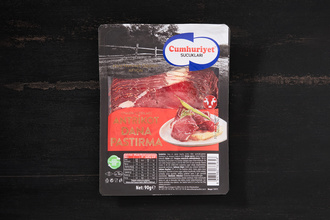 Çemeni Sıyrılmış Antrikot Dana Pastırma 90 g