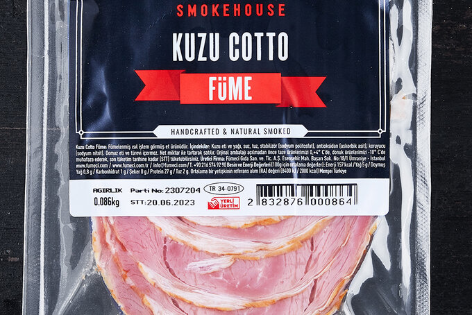 Kuzu Cotto Dilimli 100 g