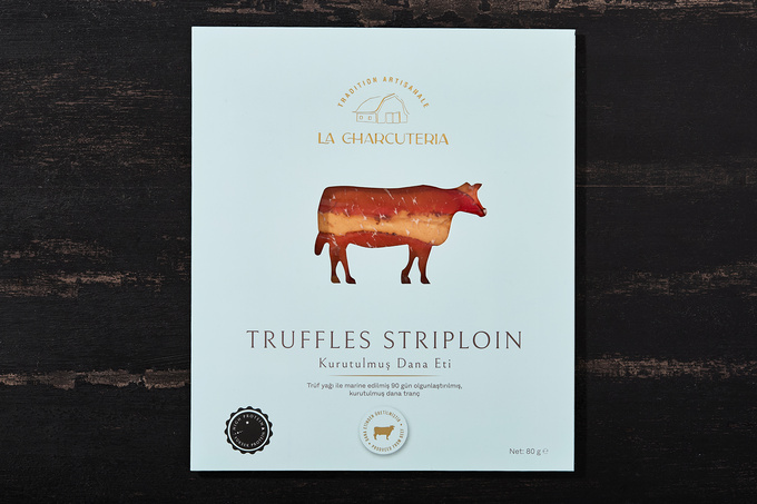 Truffle Striploin Kurutulmuş Dana Eti 80 g