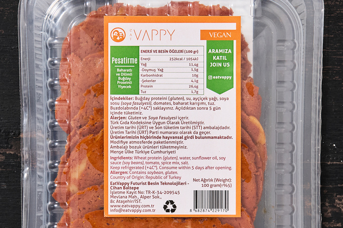 Vegan Pesatirme 100 g