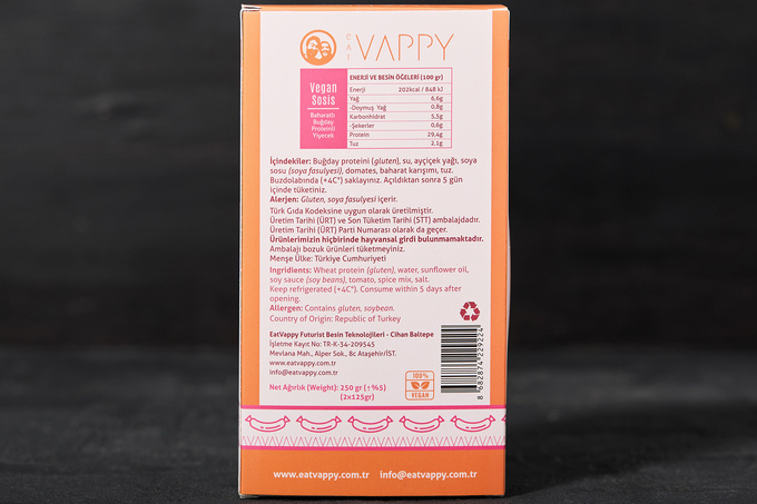 Vegan Sosis 250 g