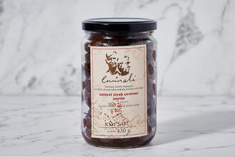 Çevirme Zeytin Naturel Siyah 430 g