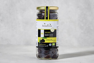 Organik Siyah Zeytin (Güneşte Kurutulmuş) 310 g