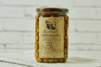 Eminali Natürel Yeşil Zeytincik 640 g