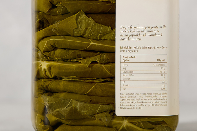 Kokulu Üzüm Salamura Yaprak 1000 g