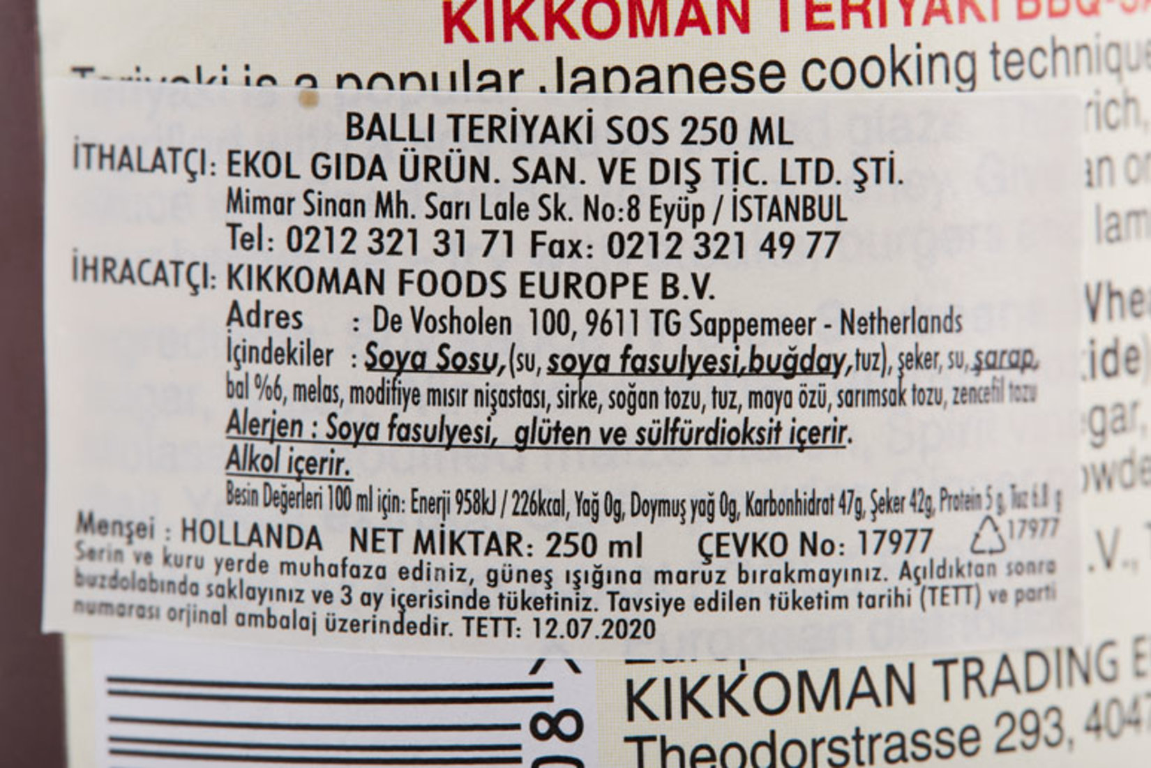 Yeşil Biber Sosu 60 ml | Tazedirekt