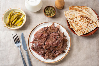 Pişmiş Döner Dana ve Kuzu 430 g (Dondurulmuş)