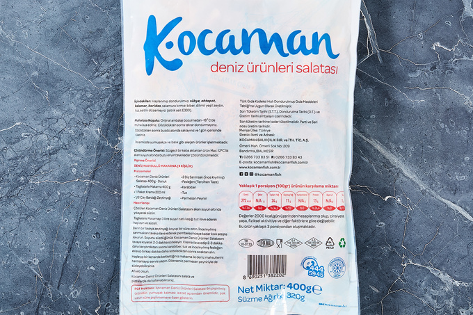 Deniz Ürünleri Salatası 400 g