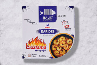 Karides Cızlama 130 g (Dondurulmuş)