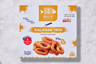 Kalamar Tava 115 g (Dondurulmuş)
