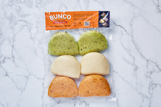 Sade, Biberli Kekikli, Fesleğenli Bun Ekmek 65 g x 6 Adet (Dondurulmuş)