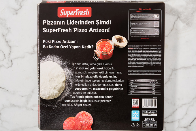 Pizza Artizan Pepperoni 445 g