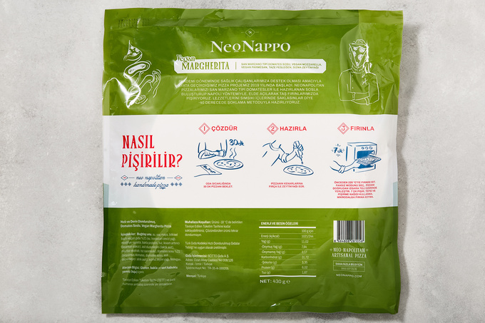 Vegan Margherita Pizza 430 g