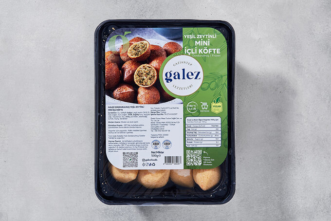 Yeşil Zeytinli Mini İçli Köfte 500 g (Dondurulmuş)