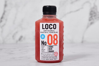 No:08 Artizanal Kokteyl Karışımı (Liçi Çilek Ananas) 225 ml (Dondurulmuş)