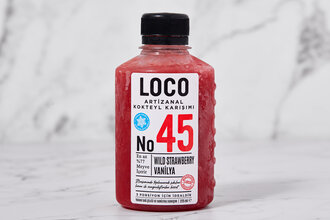 No:45 Artizanal Kokteyl Karışımı (Yabani Çilek ve Vanilya) 225 ml (Dondurulmuş)