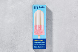 Çilekli Dondurma (Şeker İlavesiz) 80 g