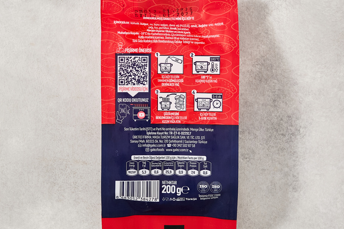 Dana Etli İçli Köfte 200 g