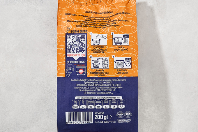 Dana Etli İçli Köfte 200 g