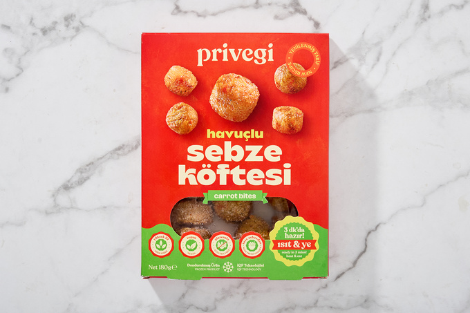 Havuçlu Sebze Köftesi 180 g