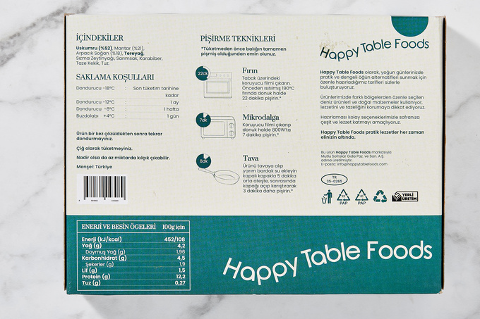 Mantar & Arpa Soğan Uskumru 250 g