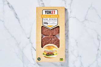 Bitkisel Vegan Burger 2 x 100 g (Dondurulmuş)