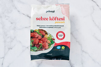 Pancarlı Vegan Sebze Köftesi 400 g (Dondurulmuş)