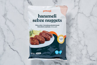 Hanımeli Sebzeli Vegan Nugget 400 g (Dondurulmuş)