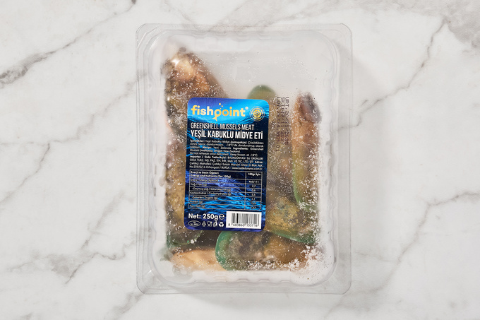 Yeşil Kabuklu Midye Eti 250 g