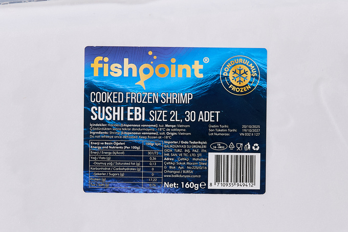 Sushi Ebi Karides 160 g