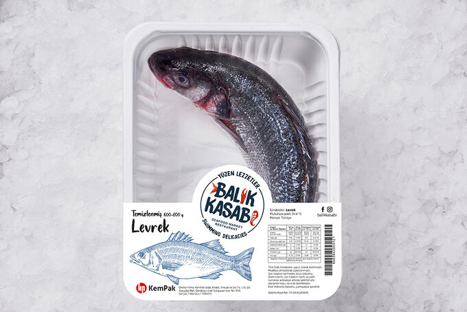 Temizlenmiş Levrek (600-800 g)