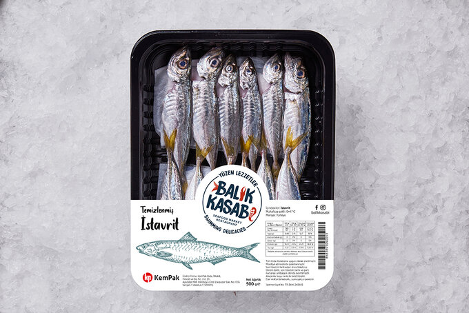 Temizlenmiş İstavrit 500 g