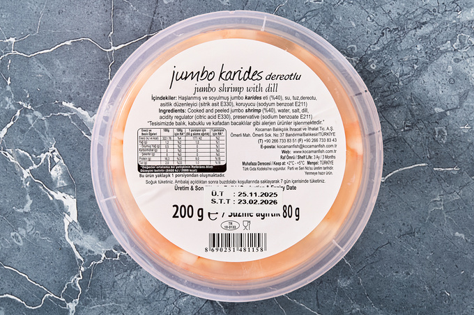 Dereotlu Jumbo Karides 200 g