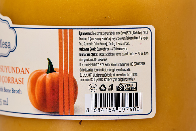 İlikli Kemik Suyundan Bal Kabağı Çorbası 425 ml