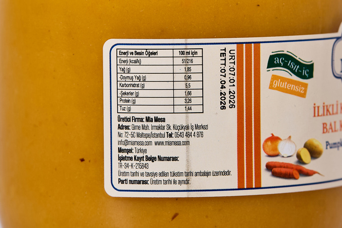 İlikli Kemik Suyundan Bal Kabağı Çorbası 425 ml