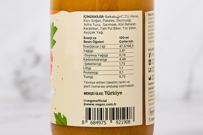 Balkabağı Çorbası 500 ml