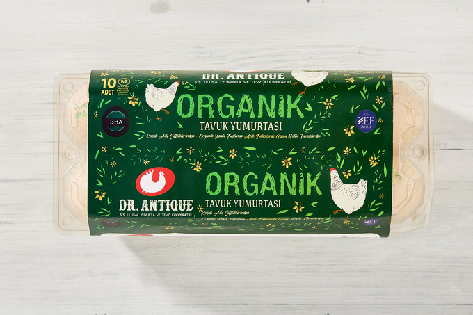 Organik Tavuk Yumurtası 10'lu M Boy (53-63 G)
