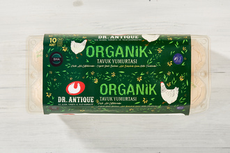 Organik Tavuk Yumurtası 10'lu M Boy (53-63 G)