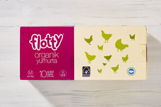 Organik Yumurta 10'lu M Boy (53-62 g)