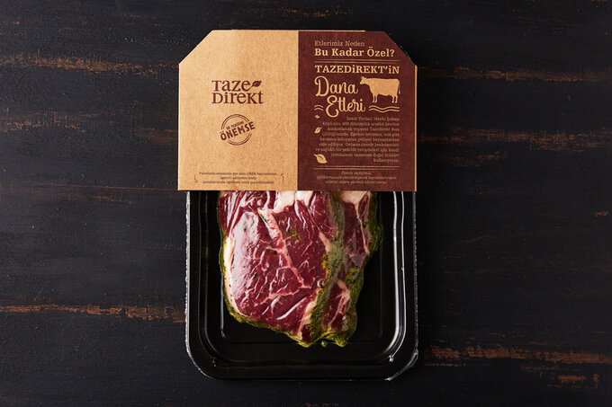 Taze Otlu Dana Antrikot 300 g