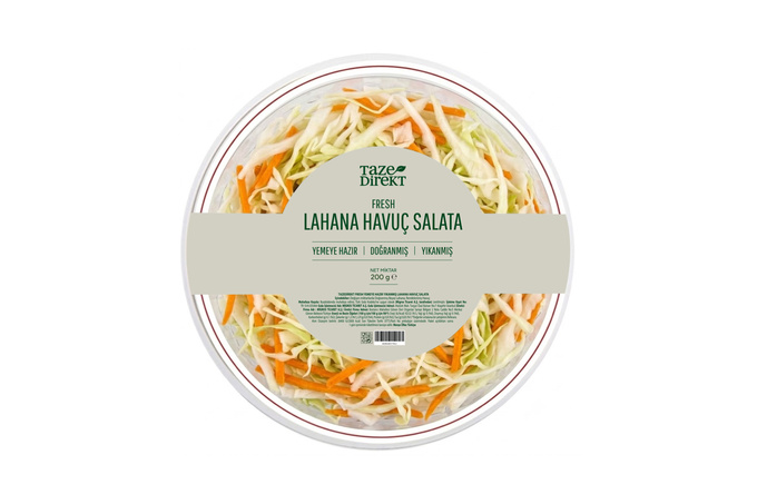 Lahana ve Havuç Salatası (Yemeye Hazır) 200 g