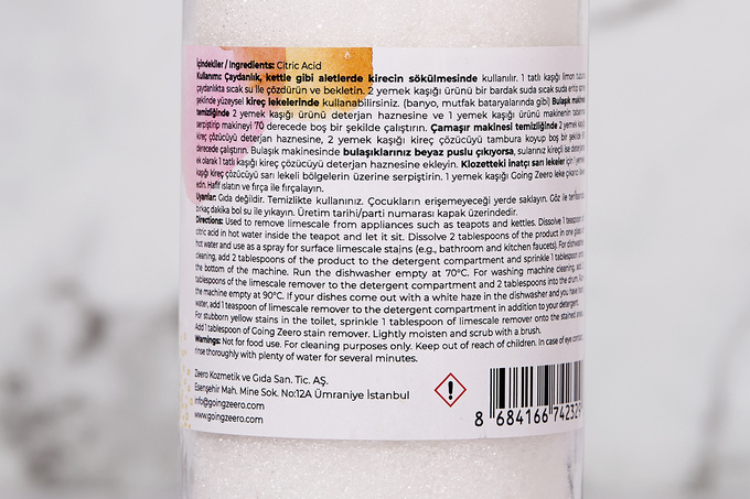 Kireç Çözücü 400 g