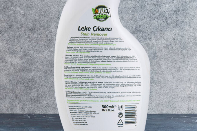 Leke Çıkarıcı (Organik) 500 ml