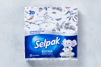 Selpak Deluxe Peçete 20'li