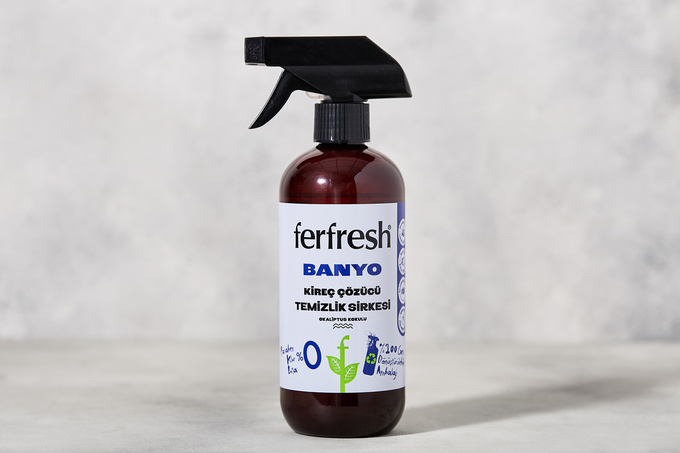 Kireç Çözücü Temizlik Sirkesi (Banyo, Fayans, Lavabo, Klozet) 450 ml