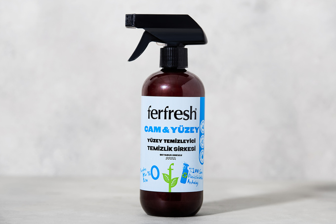 Cam & Yüzey Yüzey Temizleyici Temizlik Sirkesi Okyanus Kokulu 450 ml
