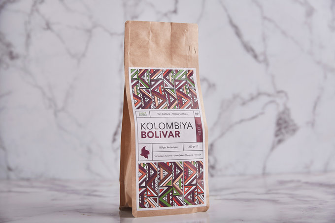 Kolombiya Bolivar Filtre Kahve 250 g