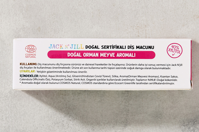 Doğal Diş Macunu (Orman Meyvesi Aromalı) 50 g